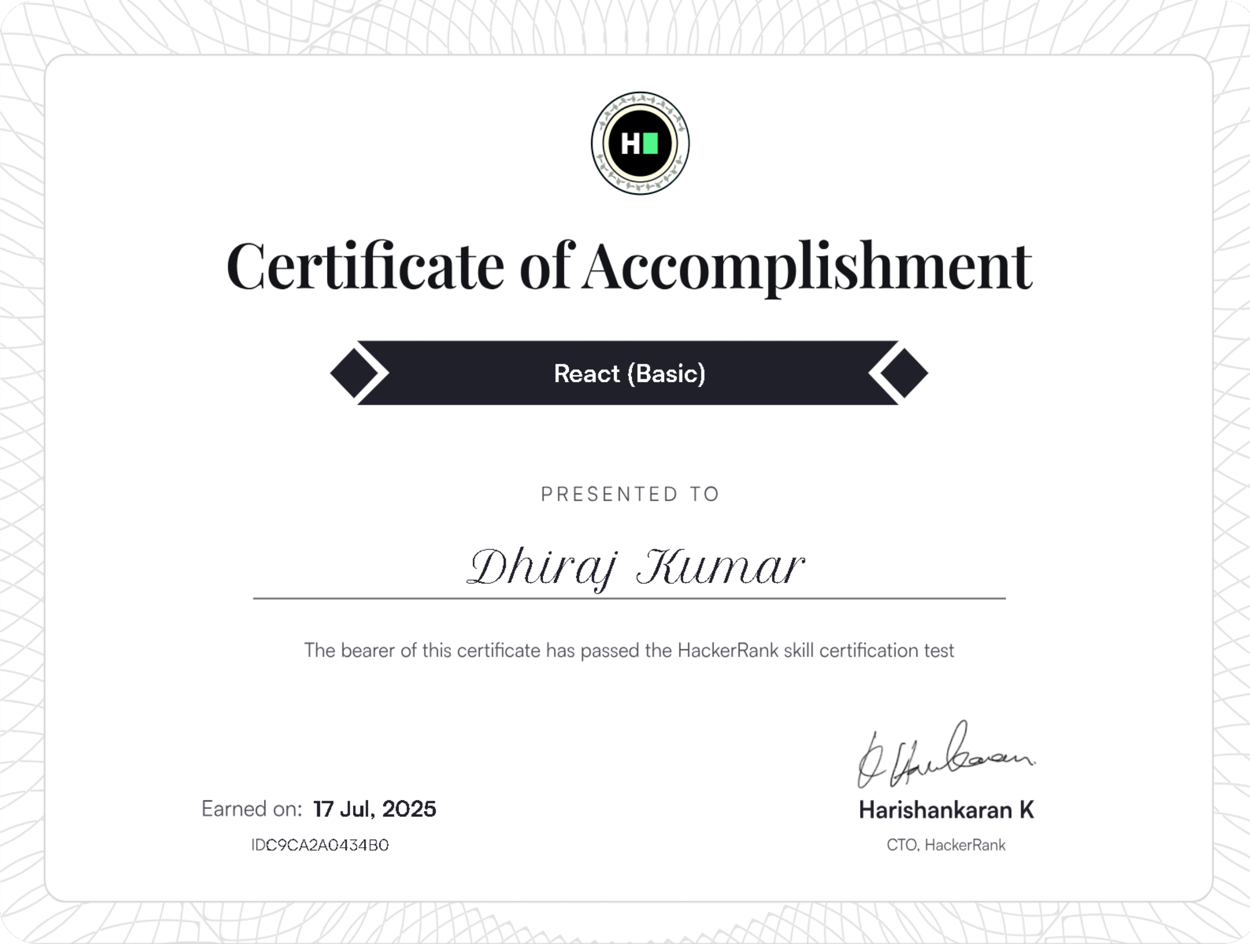 Certification 4